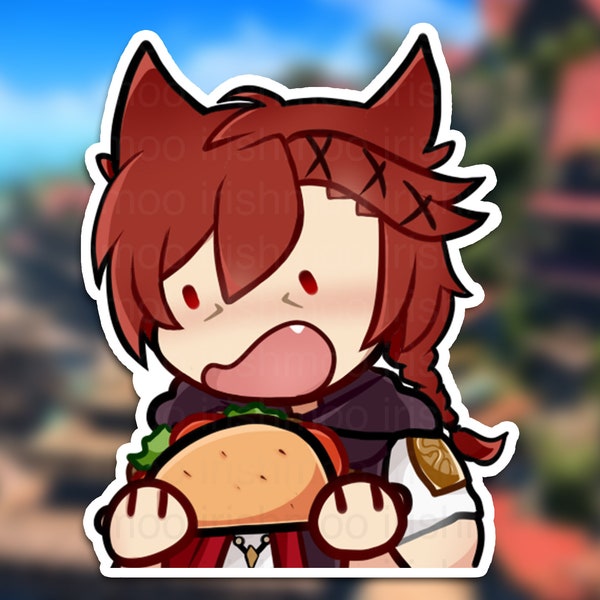 FFXIV | G'raha Tia Taco | Sticker