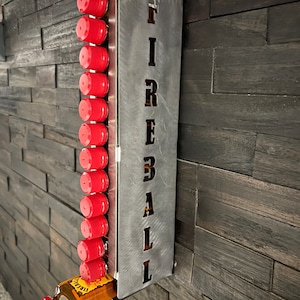 Fireball Shot Dispenser, Shot Dispenser, Fireball, Whiskey Dispenser, Alcohol Dispenser, Fireball Holder, Shot Holder, Whiskey Holder