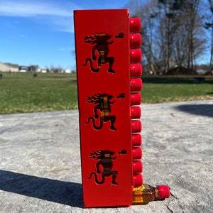 Fireball Shot Dispenser, Shot Dispenser, Fireball, Whiskey Dispenser, Alcohol Dispenser, Fireball Holder, Shot Holder, Whiskey Holder image 1