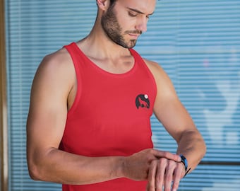 Carro armato lupo unisex, carro armato luna lupo, carro armato natura lupo, carro armato grafico animale, carro armato lupo ululante