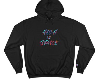 Unisex Champion Galaxy Hoodie, Universe Space Sweatshirt, Space Lover Gift, Outer Space, Starry Sky Hoodie, Celestial Sweater, Custom Made