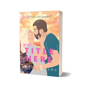 Capa de livro pré-fabricada: Romance contemporâneo