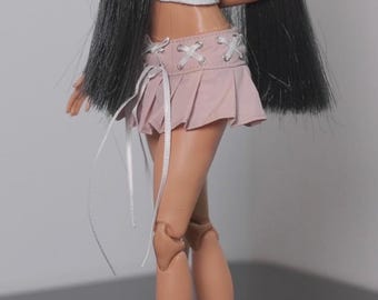 Pink Pleated Skirt for MTM, Model Muse, Poppy Parker, 12'' Fashion Dolls