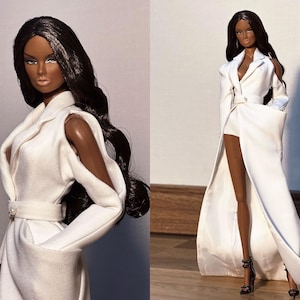 Floor-Length Blazer Gown with Shorts for Fashion Royalty, Nu Face, Poppy Parker, 12&#39;&#39; Fashion Dolls
