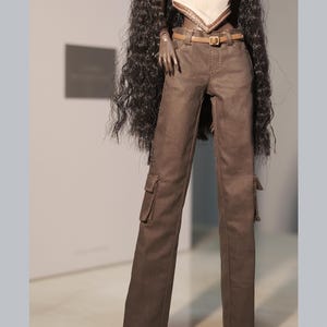Straight-Leg Cargo Pants for Fashion Royalty, Nu Face, Poppy Parker, 12&#39;&#39; Fashion Dolls