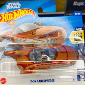 ホットウィール スターウォーズ X-34 ランドスピーダー - ホット ホットウィール スターウォーズ X-34 ランドスピーダー - ホット
