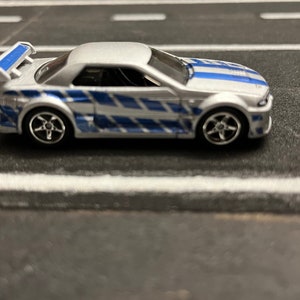 Hot Wheels Nissan Skyline GT-R de Brian Skyline R32 Fast and Furious