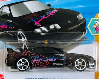 日産スカイライン GT-R R34 ホットホイール（カスタムリアルラバー