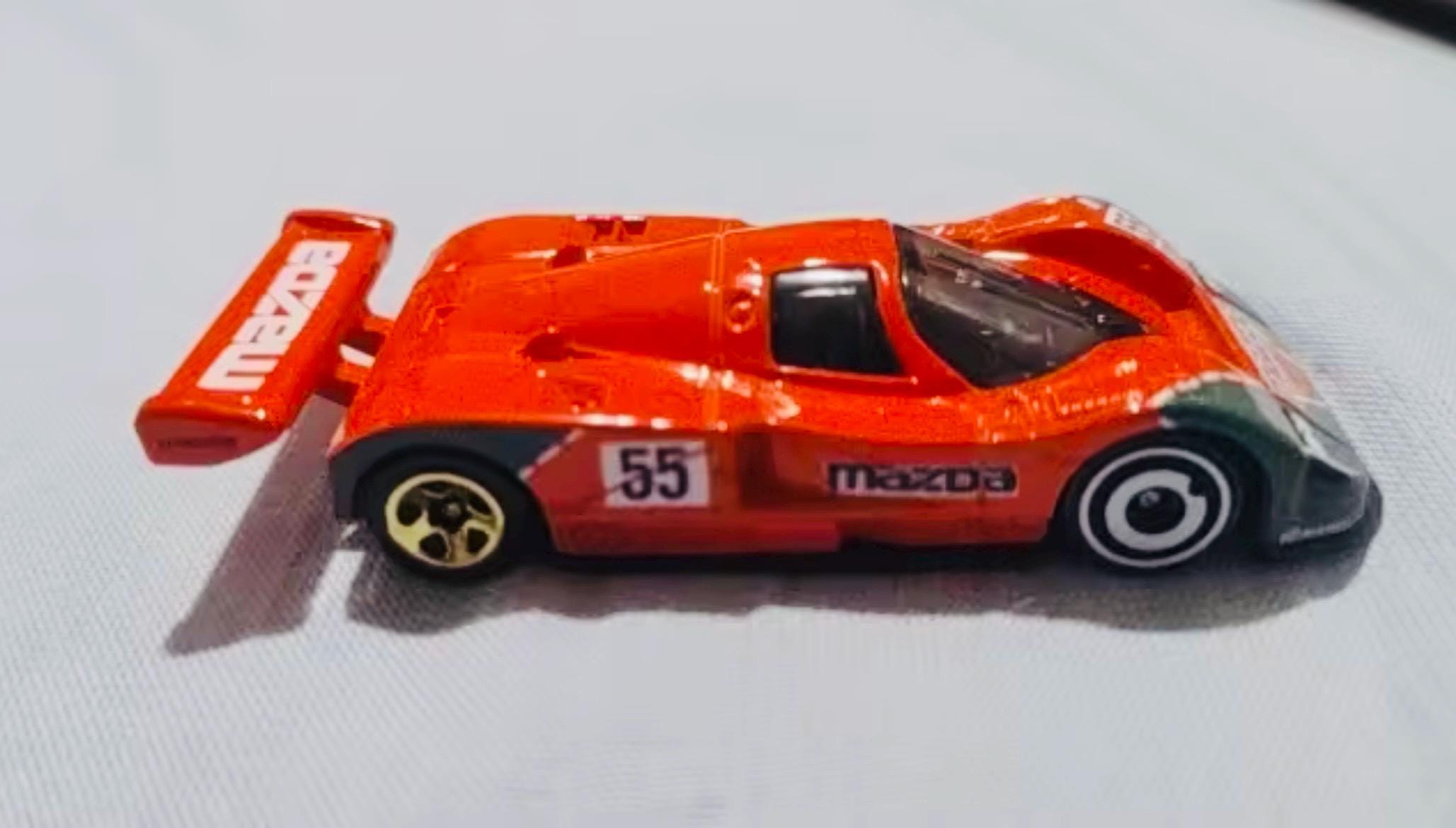 Hot Wheels Mazda 55 オレンジ/グリーン Hot Wheels Mazda 787B. 55. Orange-green - Etsy