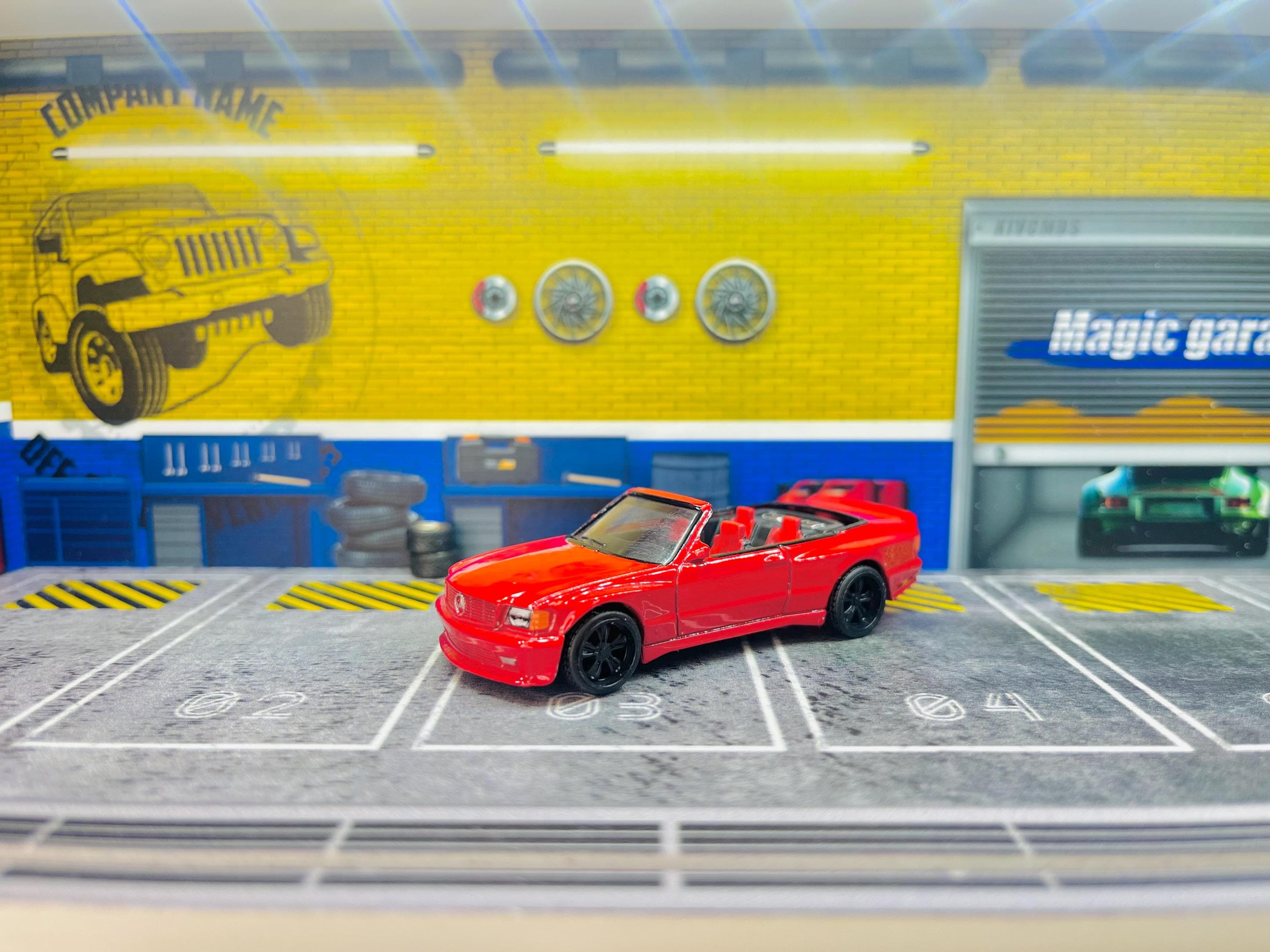 Hot wheels Mercedes benz 560 sec amg “Cabriolet” ‘89