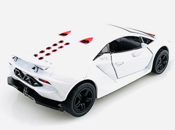 Hot Wheels Lamborghini Sesto Element (white-red) - Etsy
