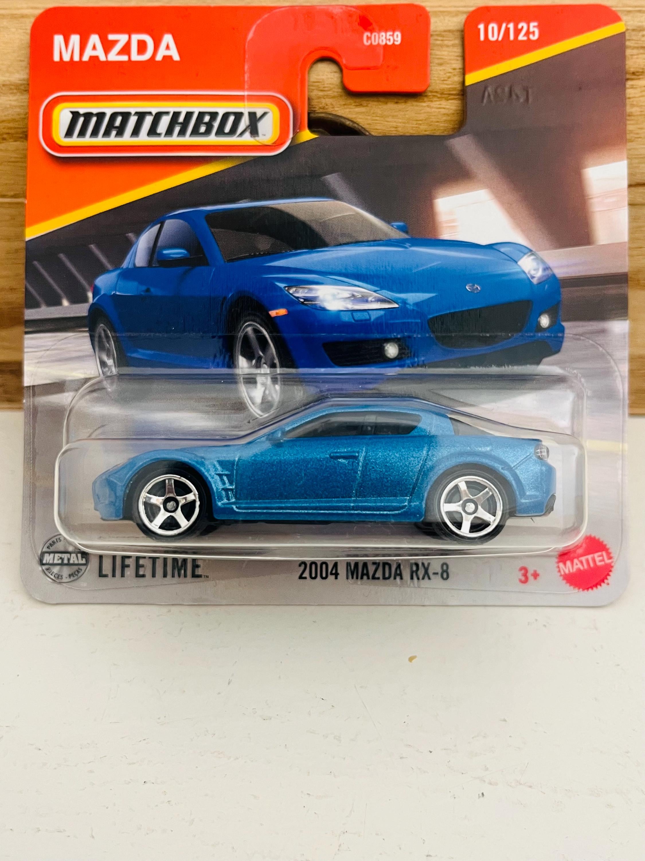 Hot Wheels 2004 Mazda RX8 Custom, Pull-Back Speeders Series