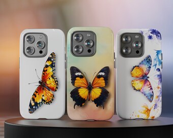 Butterfly phone case, insect phone case, popular cases, one year anniversary gifts for girlfriend, butterfly lover gift, entomology gift