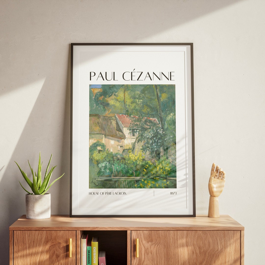 Poster Paul Cézanne Paul Cézanne Poster Art Print as an Artistic Wall ...