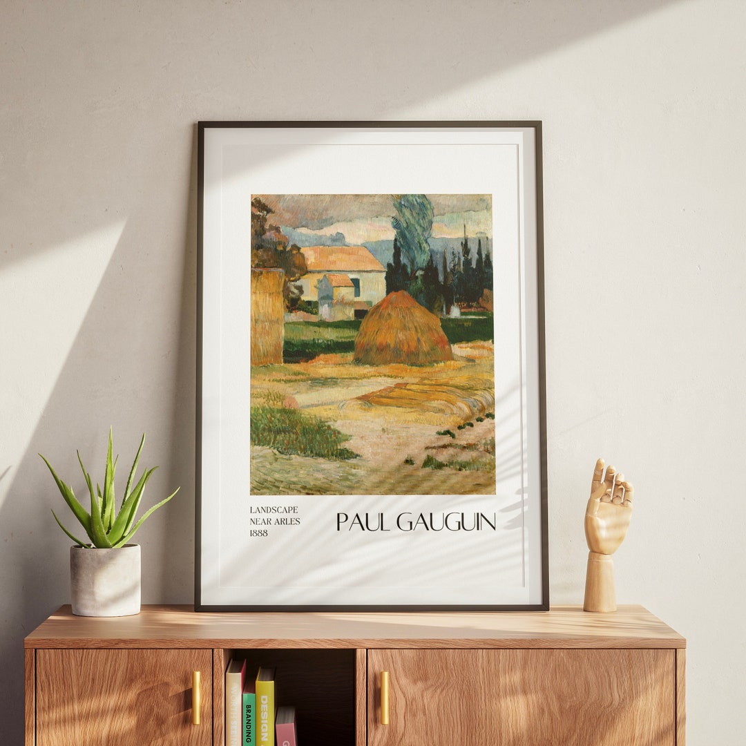 Poster HQ Gauguin Expo Ryem - Affiche Vintage 40x60 Cm, Neuf, Papier Qualité