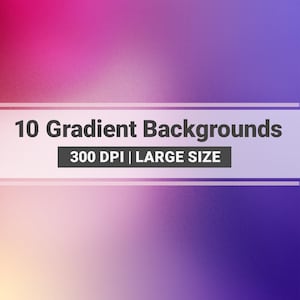 10 colorful and beautiful gradient backgrounds