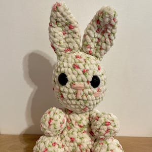 Crochet bunny rabbit amigurumi plush stuffed animal