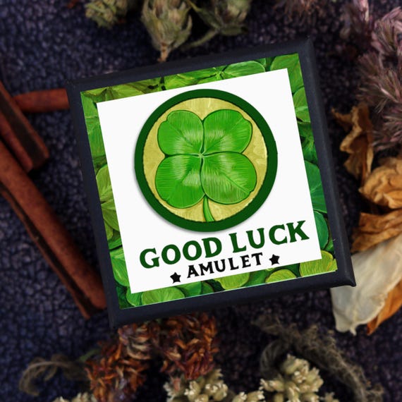 Luck Amulet – Herbs for Good Fortune, Favor, and Opportunity