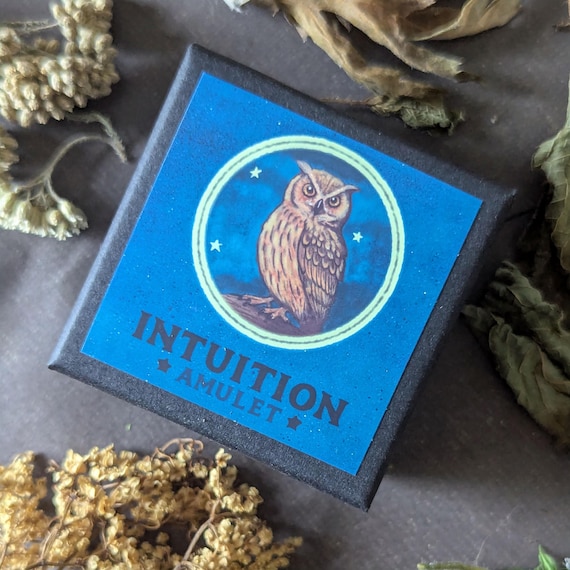 Intuition Amulet – Herbal Talisman for Psychic Clarity, Dreamwork & Inner Knowing
