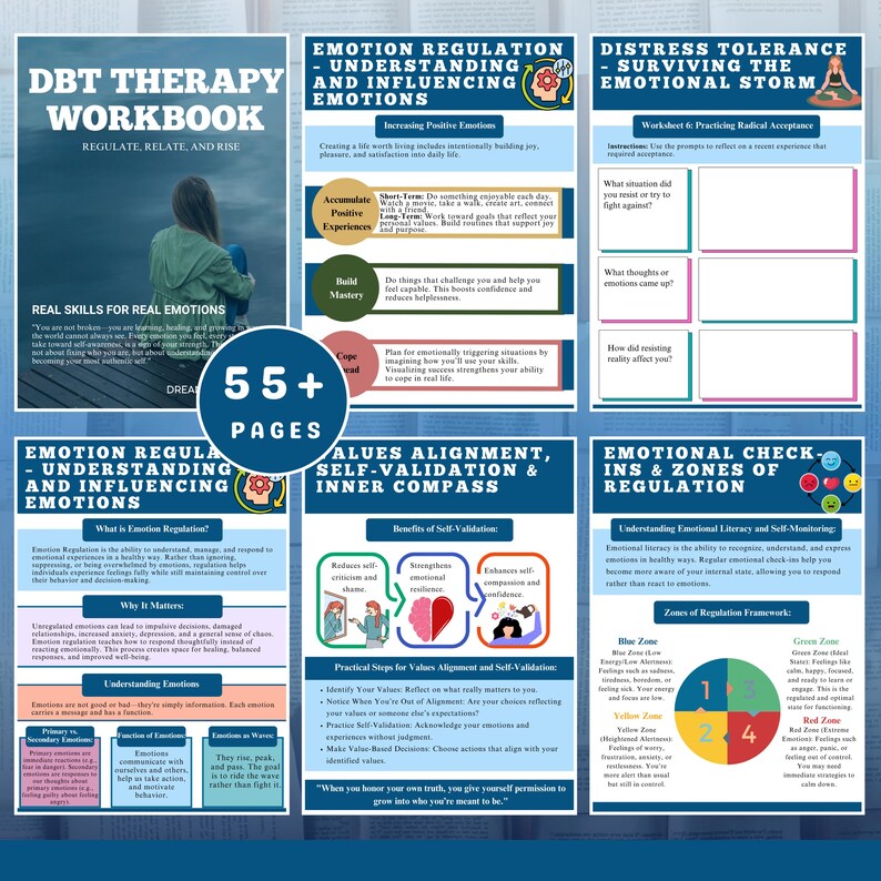 Dialectical Behavior Therapy (DBT) Workbook for Teens and Adults ...