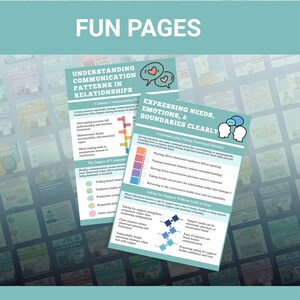 Couple Communication Workbook | Relationship Skills (Printable PDF) image 9