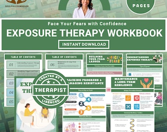 Werkboek blootstellingstherapie, CGT, omgaan met angst en fobieën (pdf)