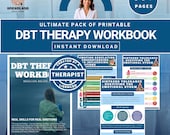 DBT Therapy Workbook: Self-Help Skills & Emotion Regulation (PDF)