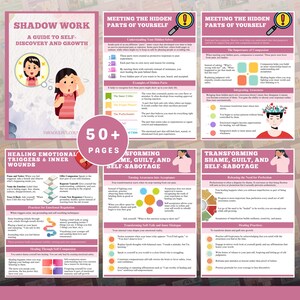 Shadow Work Workbook Cover

Self-Discovery Journal for Teens and Adults

Emotional Healing and Self-Reflection Exercises

Personal Growth and Self-Awareness Guide

Inner Self Exploration Workbook

Therapy-Inspired Shadow Work Exercises

50+ Page Self-Healing Workbook PDF