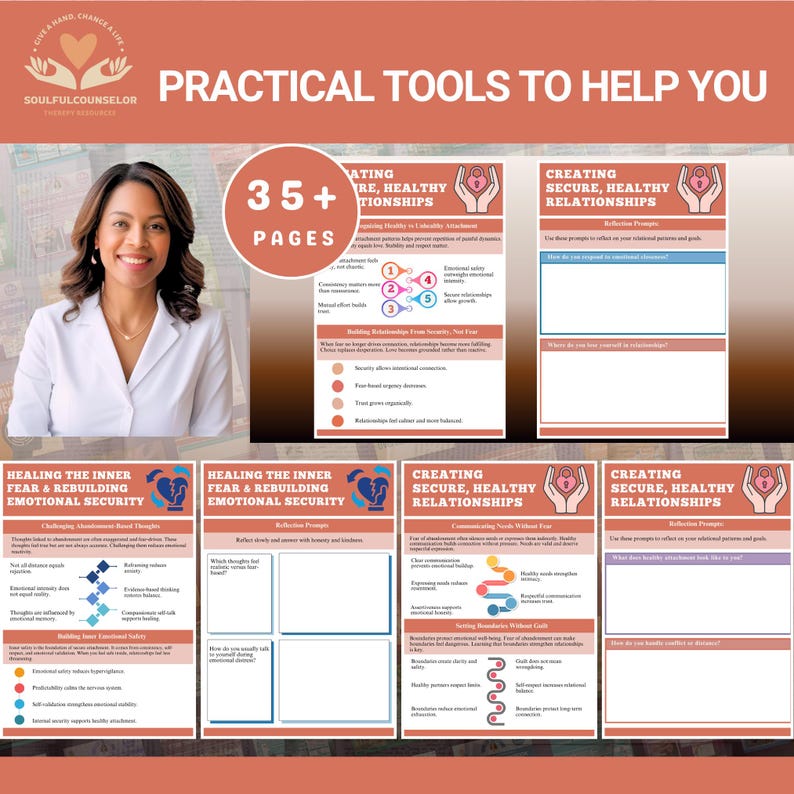 fear of abandonment workbook printable
attachment healing workbook pdf
emotional insecurity therapy guide
relationship anxiety workbook
abandonment wounds healing workbook
self trust and attachment workbook
therapeutic relationship workbook
mental health printable workbook
