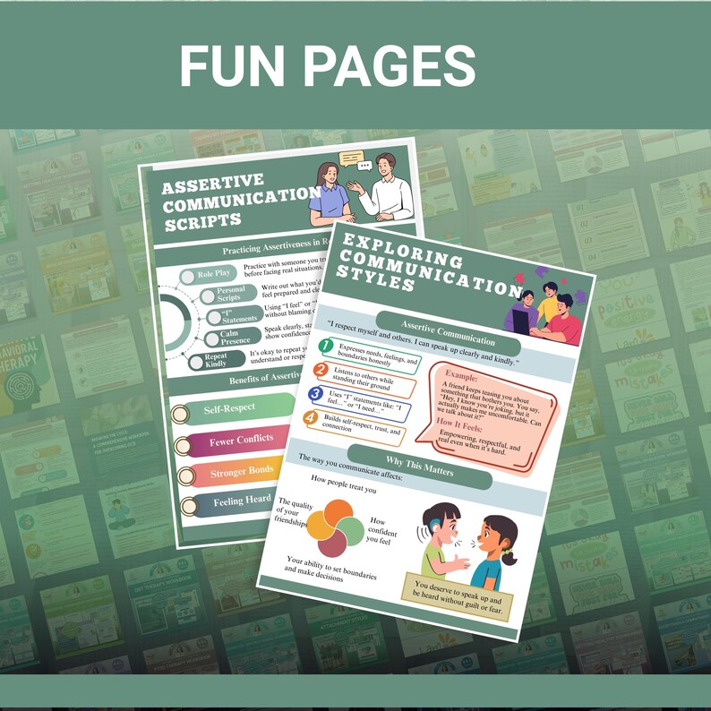 Teen Communication Skills Workbook: Assertiveness, Boundaries ...