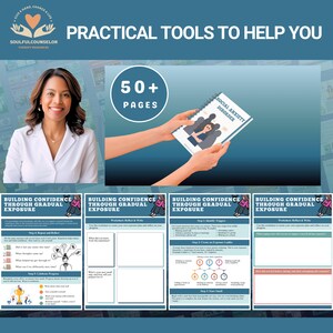 social anxiety workbook, printable anxiety workbook, CBT workbook for anxiety, anxiety worksheets for teens, digital mental health workbook, therapist workbook social anxiety, coping with social anxiety, anxiety therapy resources, anxiety exposure planner, self help workbook, confidence building workbook, social skills therapy, anxiety disorder help, anxiety support PDF, emotional regulation worksheets