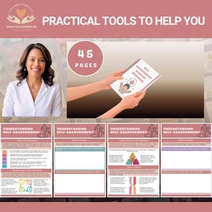 Cover image of Self-Abandonment Recovery Workbook with calming colors

Sample chapter pages showing reflective worksheets for teens and adults

Printable PDF workbook for addressing self-abandonment and self-care

Therapeutic guide for rebuilding self-worth and healthy boundaries

Workbook for cultivating self-compassion and emotional resilience