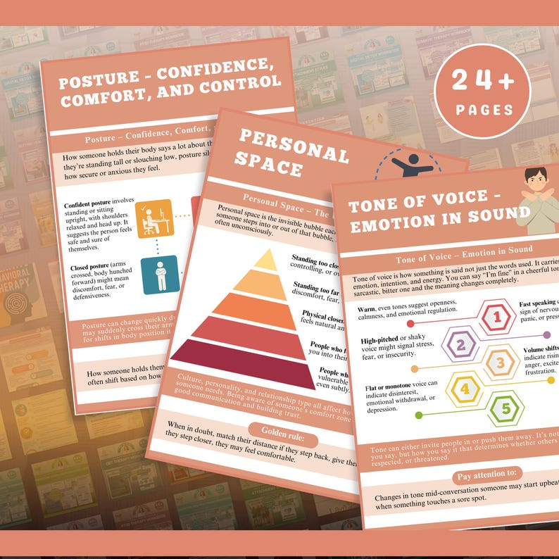 body language workbook, social intelligence planner, posture and presence guide, facial expression reading, eye contact practice sheet, personal space awareness tool, gesture communication skills, weekly social practice planner, teen communication workbook, printable body language guide, digital nonverbal skills workbook