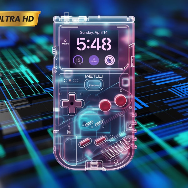 Gameboy iPhone Wallpaper | Retro Gaming Wallpaper | Cellphone Wallpaper | Lockscreen Background | Transparent 001