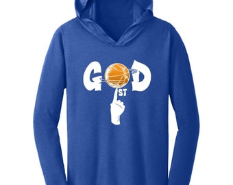 God 1st Triblend T-Shirt Hoodie