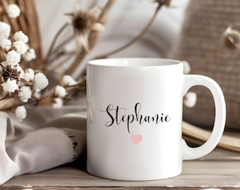Mug Gift Women Girlfriend Name Personalized Coffee Mug Colleague Mom Birthday Gift Gift Name Mug Personalized Mug