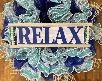 Nautical wreath”Relax”