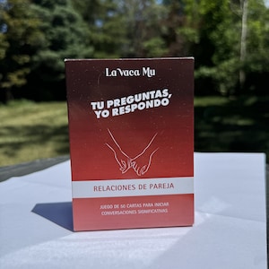 Juego cartas para parejas para conversaciones románticas significativas juego en Español Spanish preguntas mejorar conexión en el amor