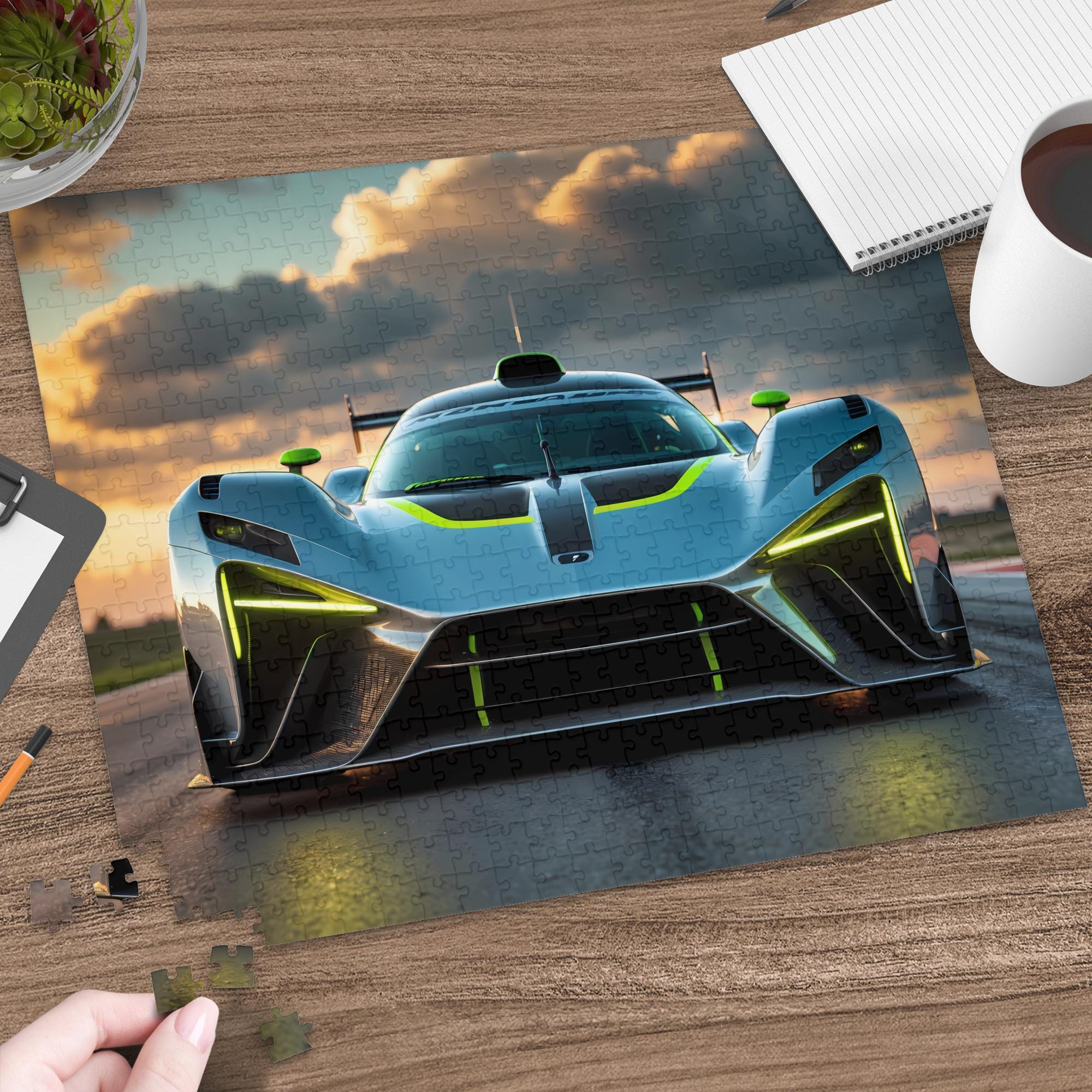 Le Mans Race Car Jigsaw Puzzle: Automotive Art Challenge - Etsy