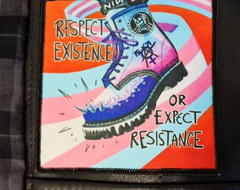 Transgender Boot Patch