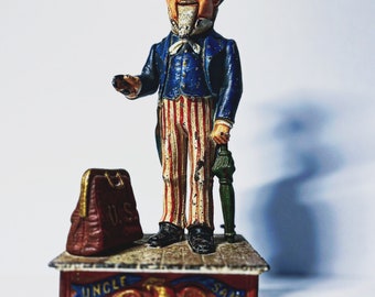 1886 Original Uncle Sam Coin Bank - Etsy