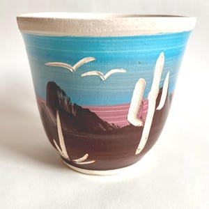 Southwest Handmade Hand-painted Pottery Art