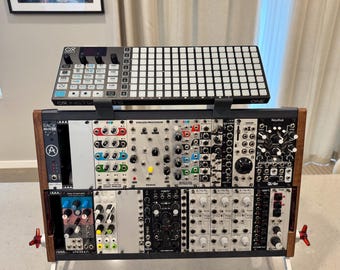 Brackets for Arturia RackBrute (Compatible with OXI One, Make Noise 0-CTRL, Arturia BeatStep Pro, Korg SQ-64, others)