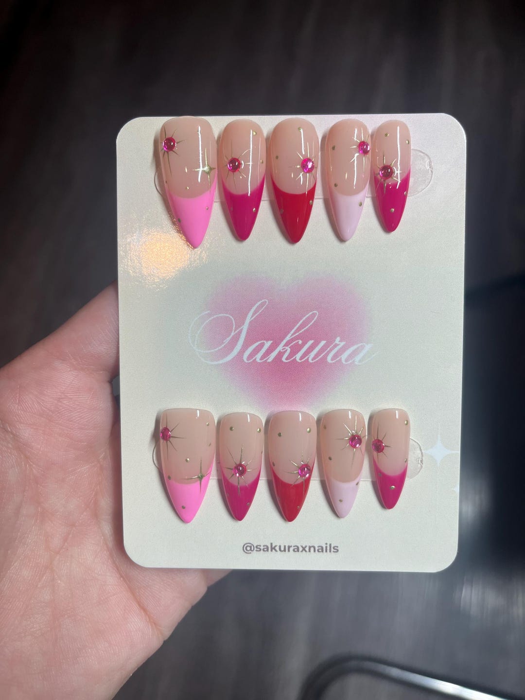 Celestial Press on Nails Set - Etsy