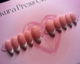 Pilates Princess classic French Press on nails set