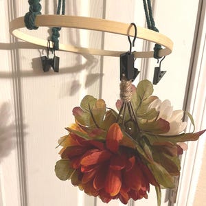 Macrame Herb Drying Rack