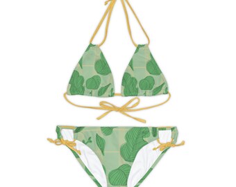 Set bikini con spalline Plant Lady