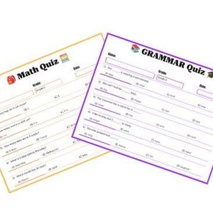 Ultimate Grade 2 Math & Grammar Bundle – 20 Skill-building Worksheets ...