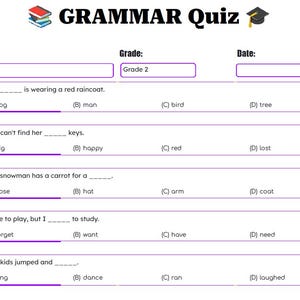 Ultimate Grade 2 Math & Grammar Bundle – 20 Skill-building Worksheets ...