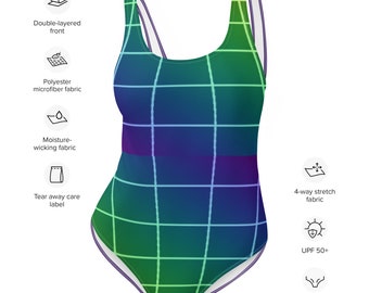 Einteiliger Badeanzug Modisch Stilvoll Trendiges Geschenk für Benutzerdefinierte Frauen Damen Jugendliche Bodysuit Übung Bademode Polyester Spandex Mutter